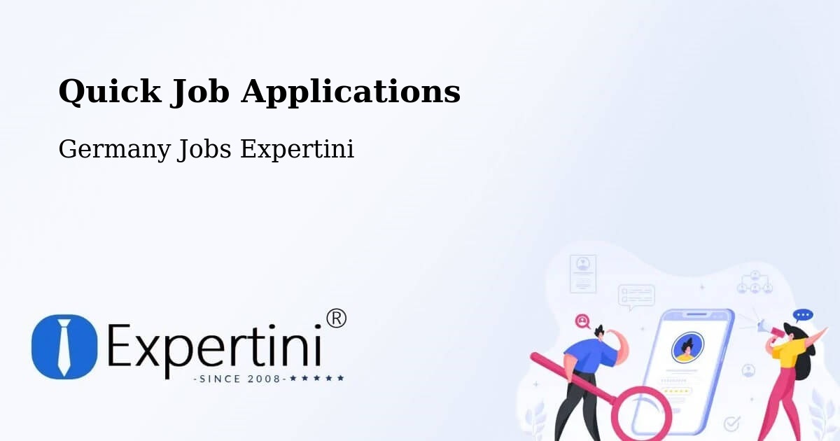 Quick Job Applications - Germany Jobs Expertini